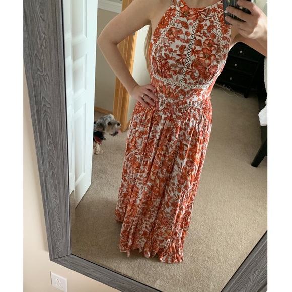 Abel the Label // Boho Floral Maxi Dress NWT - Picture 3 of 11